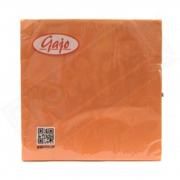 Serwetka składana pomarańczowa