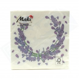 Serwetka składana lawenda