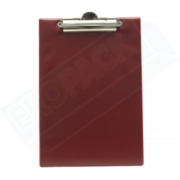 Deska z klipem A5 bordowa