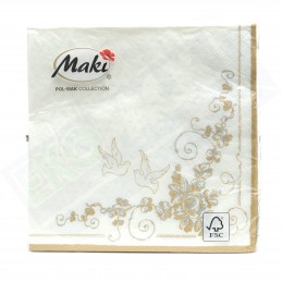 Serwetka składana na ślub