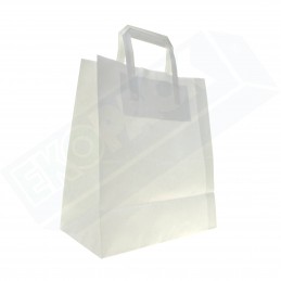 Torba papierowa biała 25x30cm