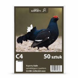 Koperta C4 HK biała 50 szt.