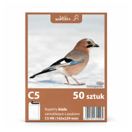 Koperta C5 HK biała 50 szt.