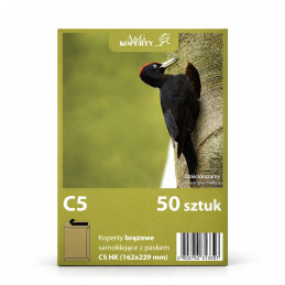 Koperta C5 HK brązowa 50 szt.