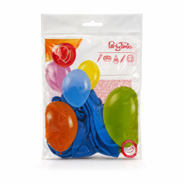 Balony pastelowe niebieskie