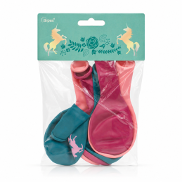 Balony z nadrukiem jednorożca