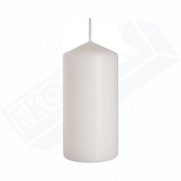 Świeca walec 60x120 mm biała